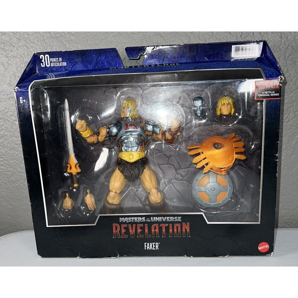 Masters of Universe Revelation FAKER Masterverse MOTU Netflix Target Action NEW